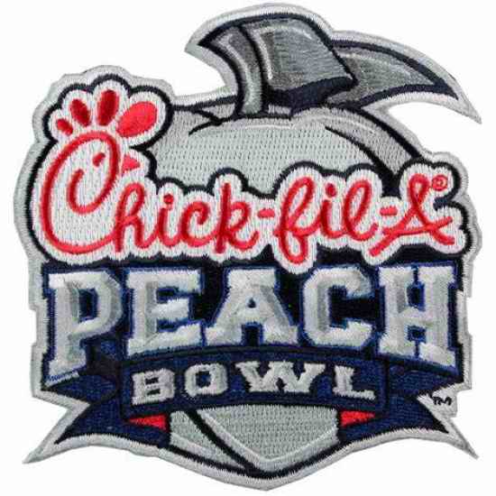 NCAA Chick-Fil-A Peach Bowl Game Jersey Patch